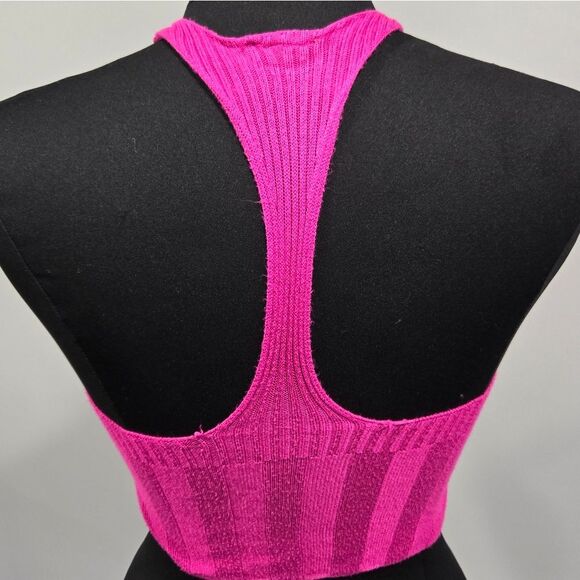 🐢 Intimately Free People Switch It Up Knit Tank XS Pink - Picture 8 of 9